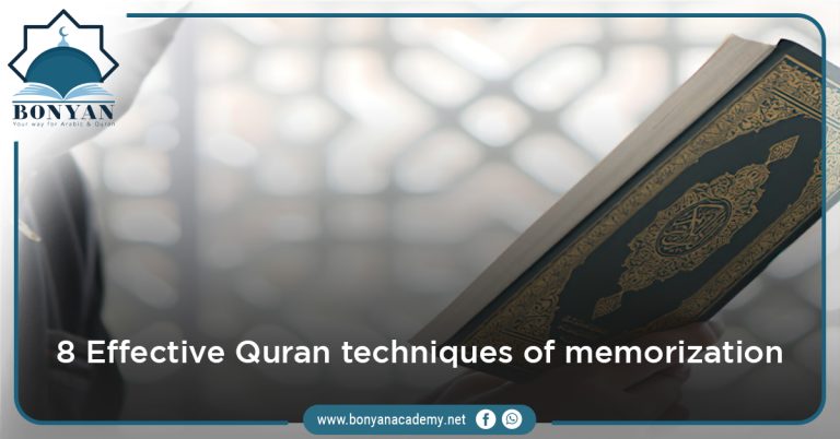 Enjoy these 8 Effective Quran techniques of memorization 