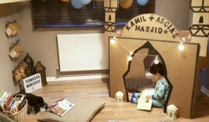 the effect of building home mosque for toddlers during Ramadan